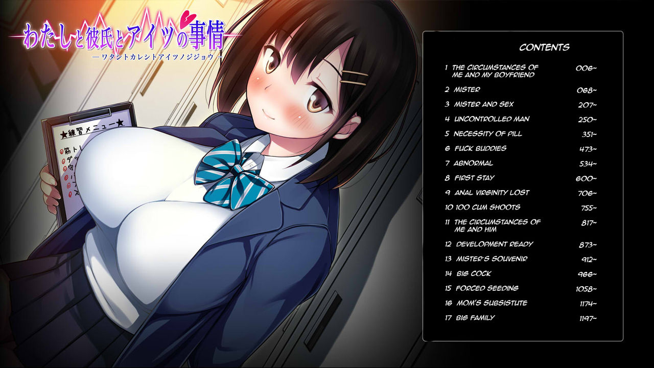 Watashi to Kareshi to Aitsu no Jijou + | The Circumstances of Me, My Boyfriend and Him + page 4 full
