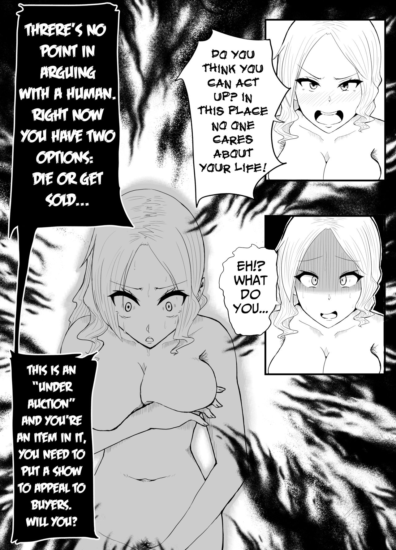 TransfurGirls Auction : 01 Kono JK ni Mondou Muyou no Chijoku o - Fujimoto Futako Hen page 7 full