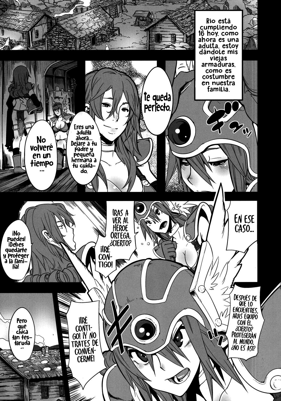 Onna Senshi Futari Tabi | Las aventuras de las guerreras page 3 full