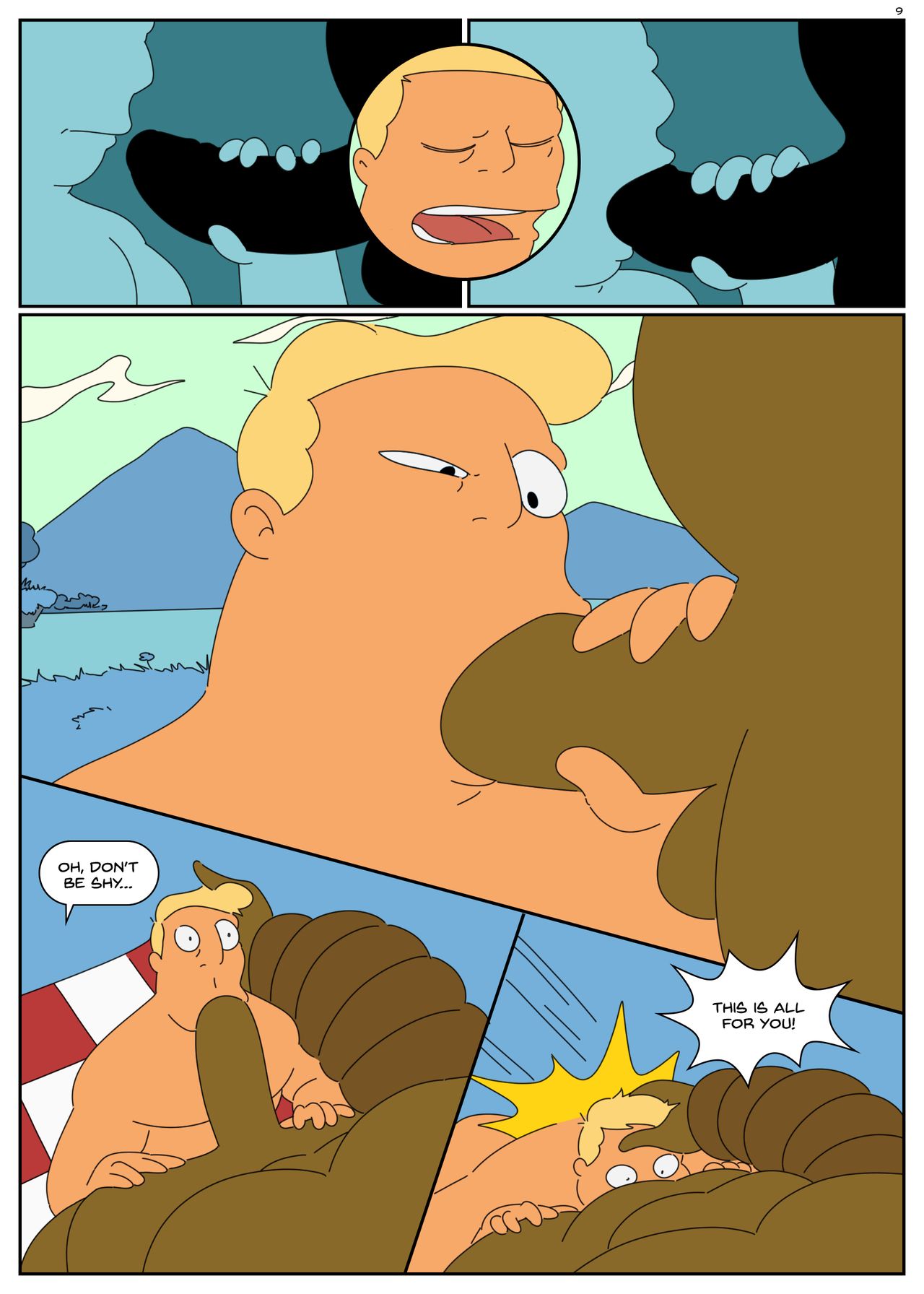 ZAPP BRANNIGAN &amp; THE MISTERIOUS OMICRONIAN page 10 full
