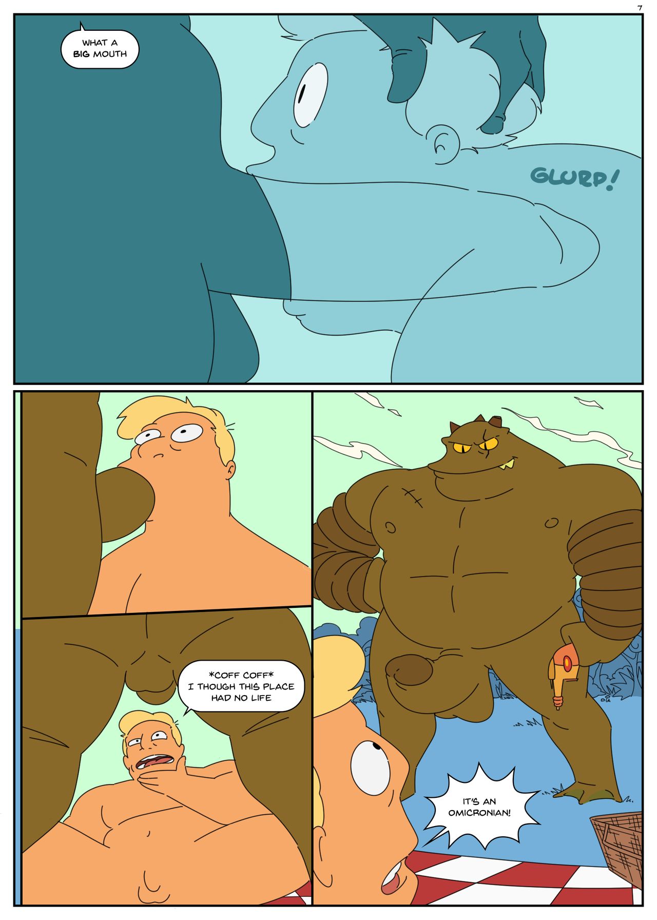 ZAPP BRANNIGAN &amp; THE MISTERIOUS OMICRONIAN page 8 full
