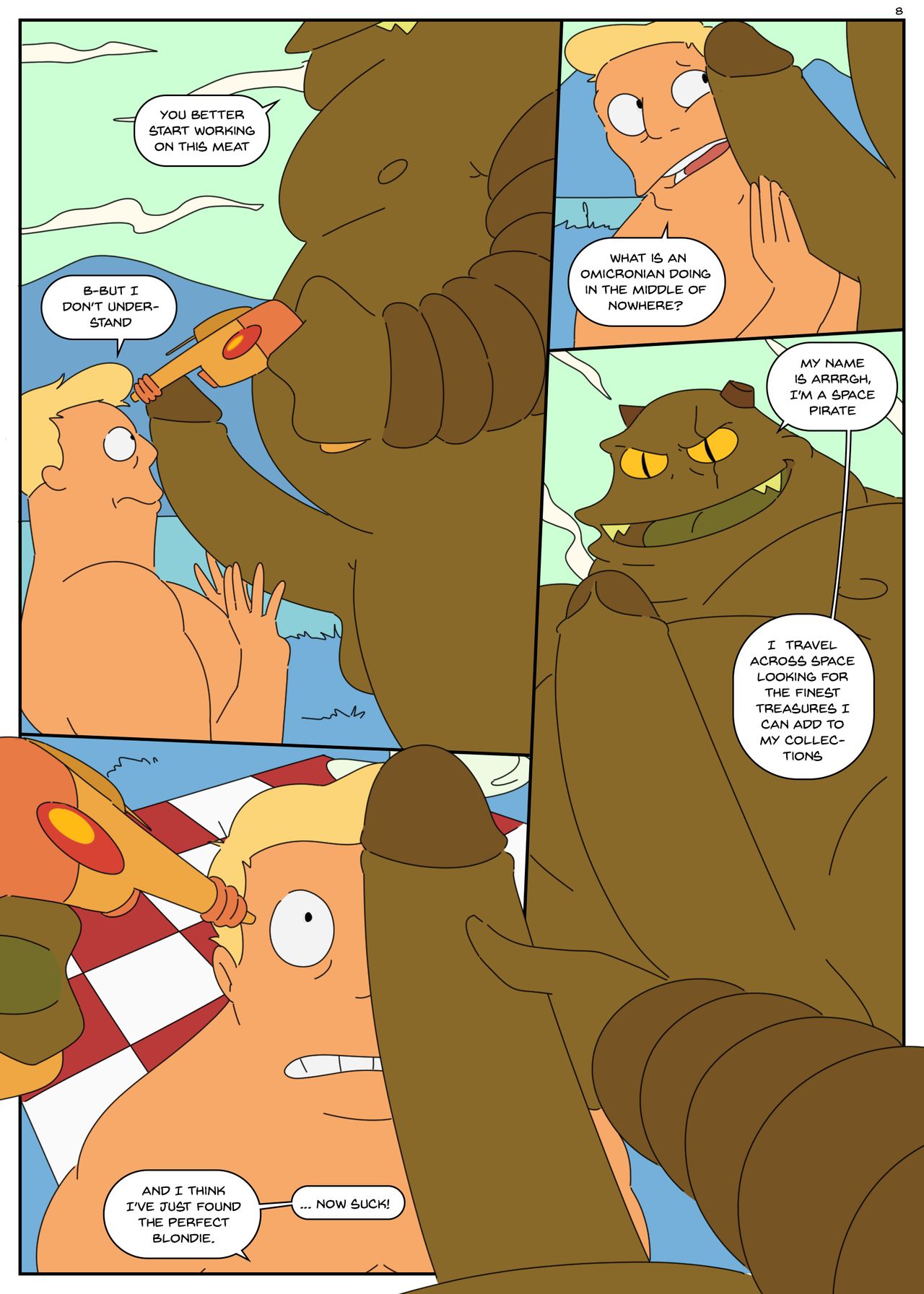 ZAPP BRANNIGAN &amp; THE MISTERIOUS OMICRONIAN page 9 full