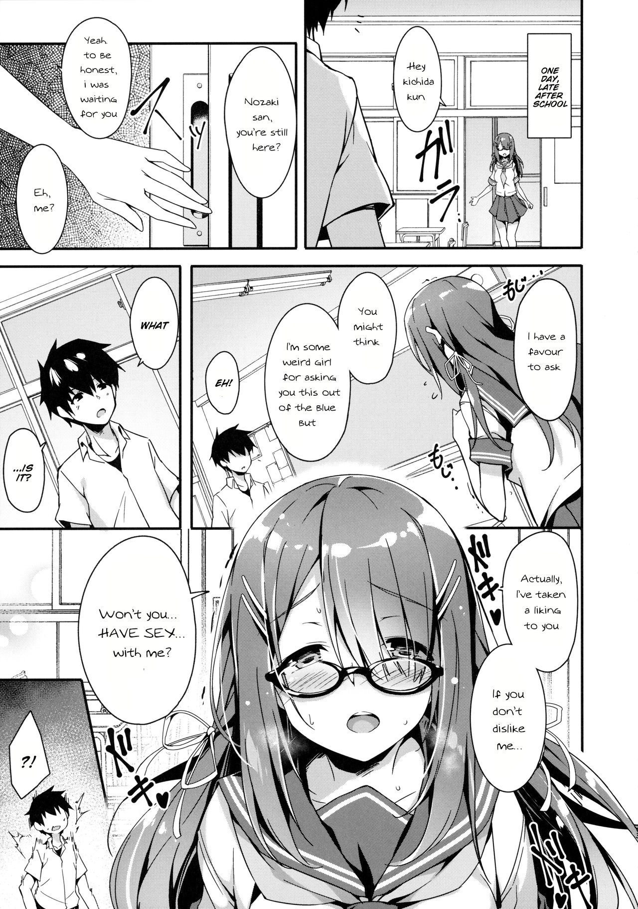 Akogare no Kanojo to Punt no Zureta Boku page 4 full