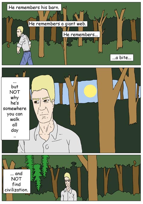 - Manspider 13: Hunted page 1 full
