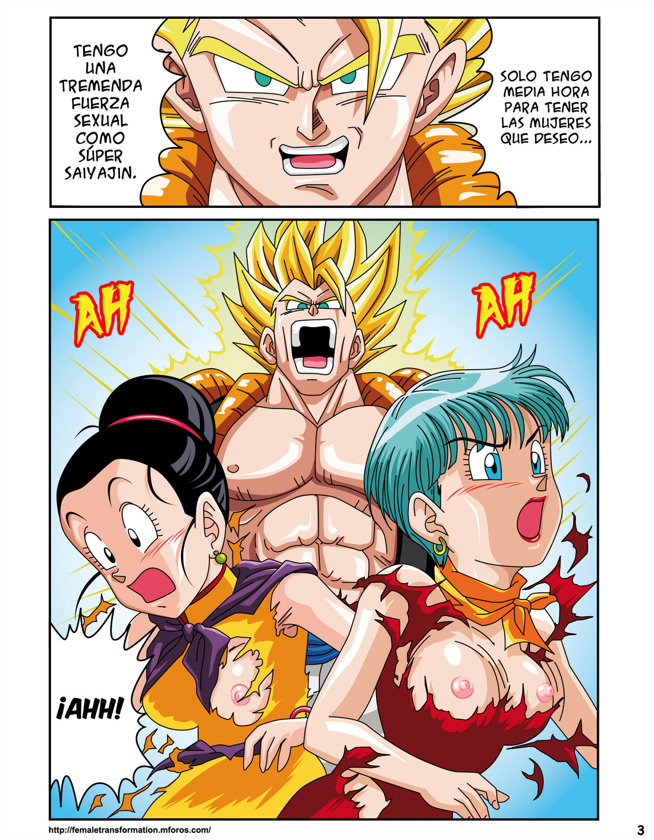 Dragon Ball H: ¡Súper Saiyajin Sexual! page 4 full