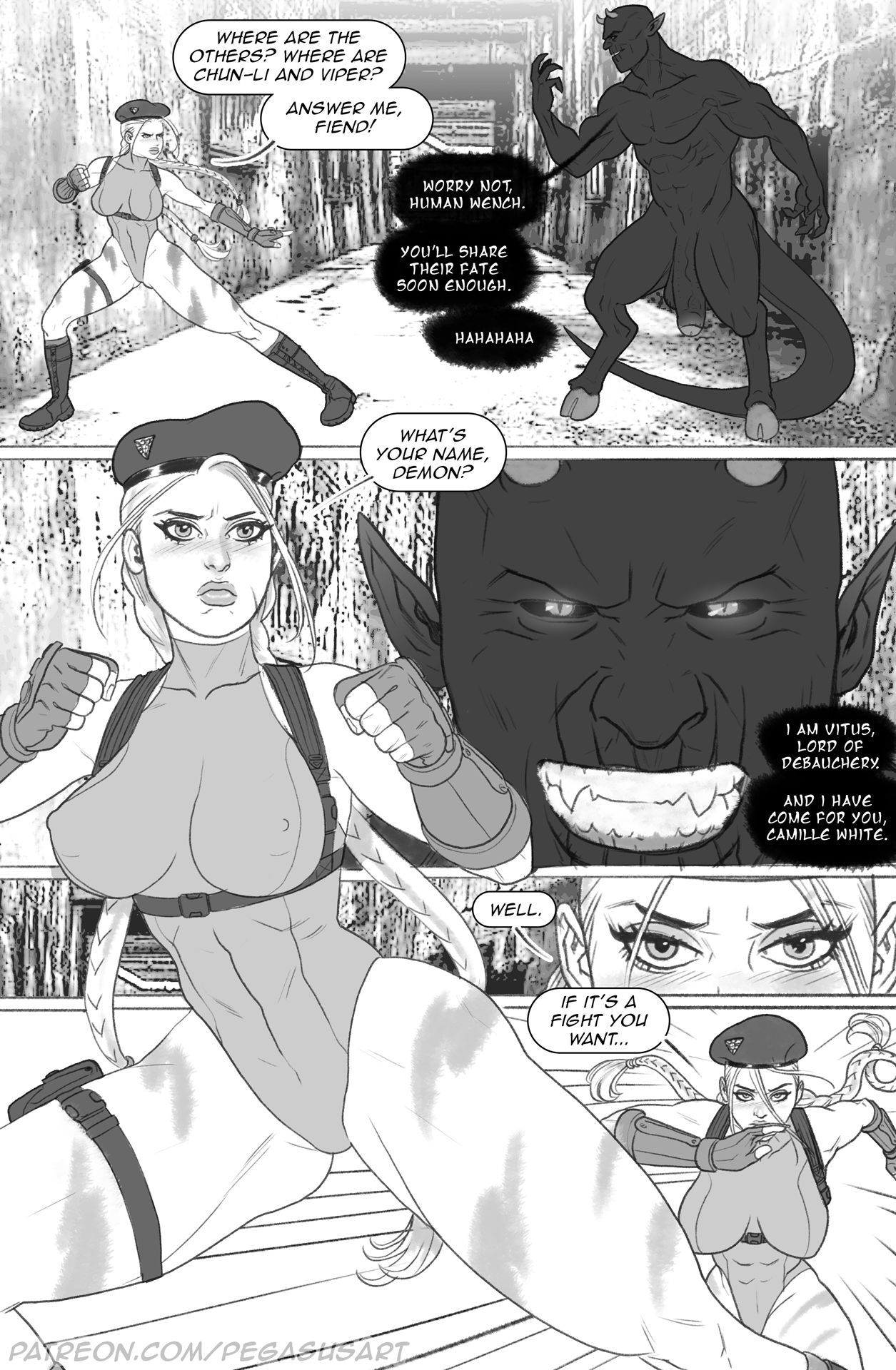 Game Over Girls: Cammy page 3 full