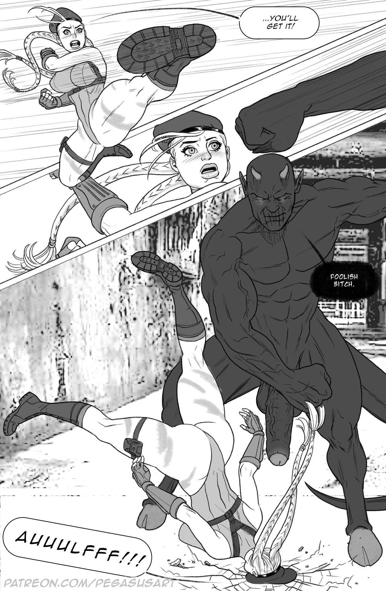 Game Over Girls: Cammy page 4 full