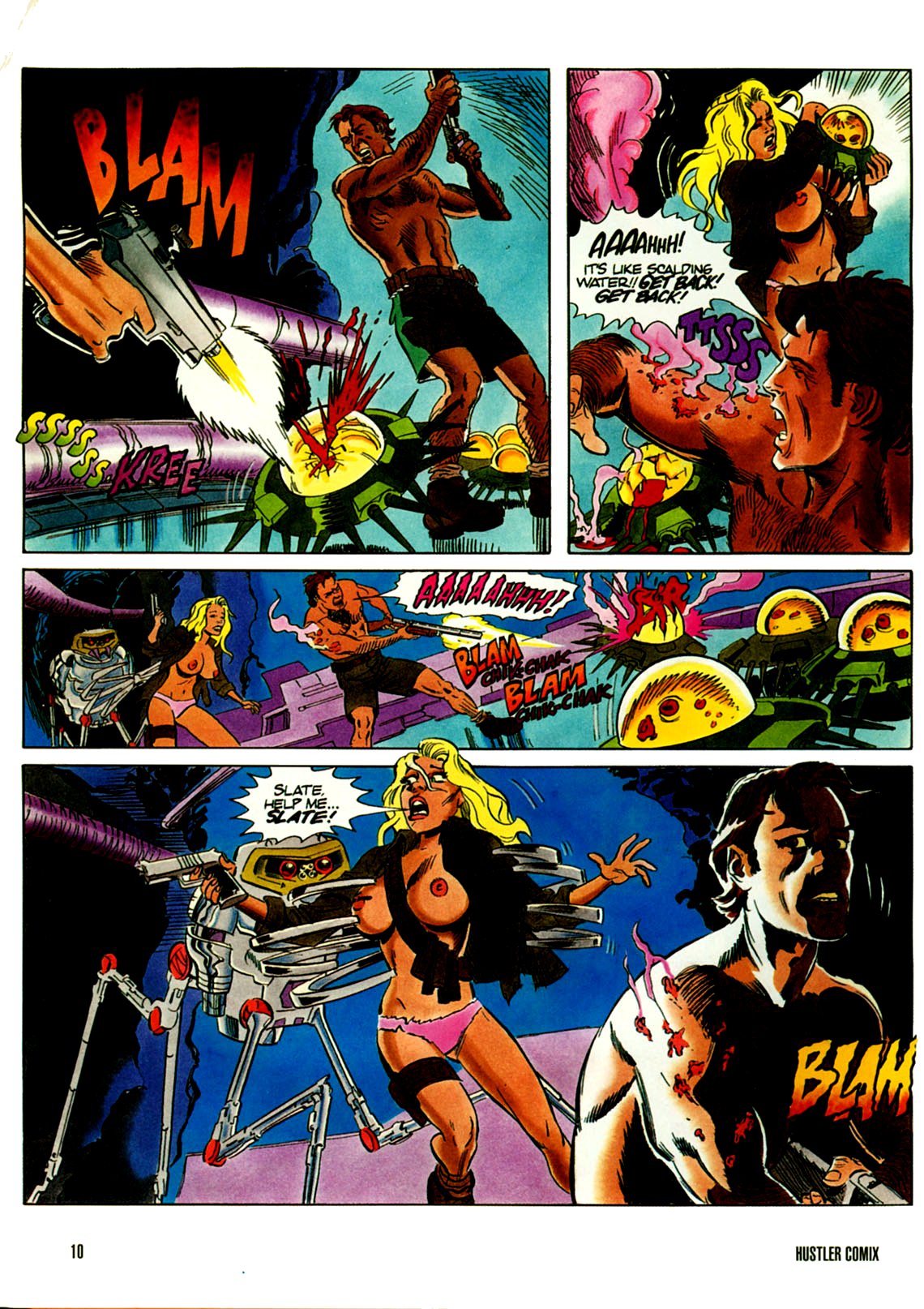 Hustler Comix Volume 1, Issue#2 page 8 full