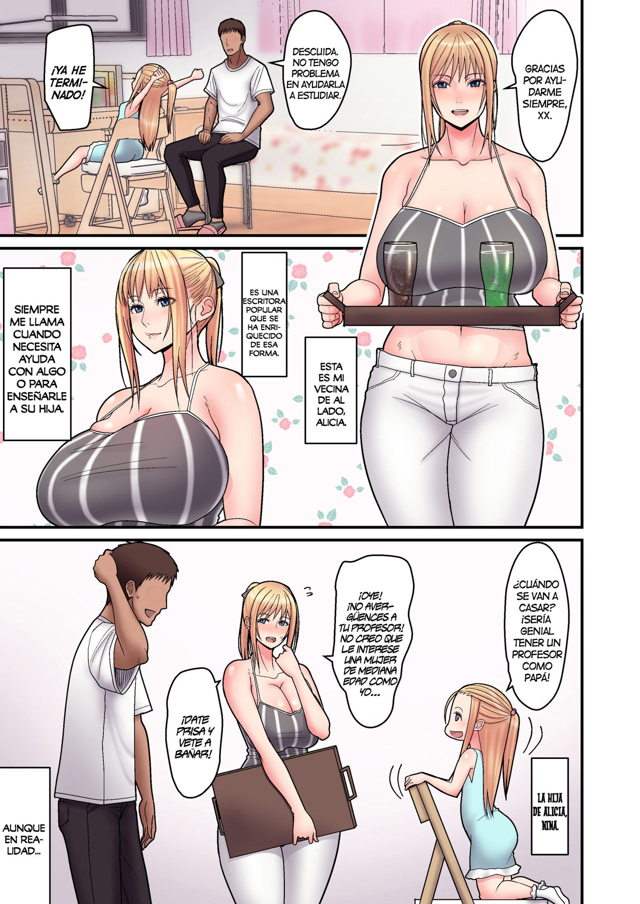 Kinpatsu Single Mother to Icha Love Suru Hon page 3 full