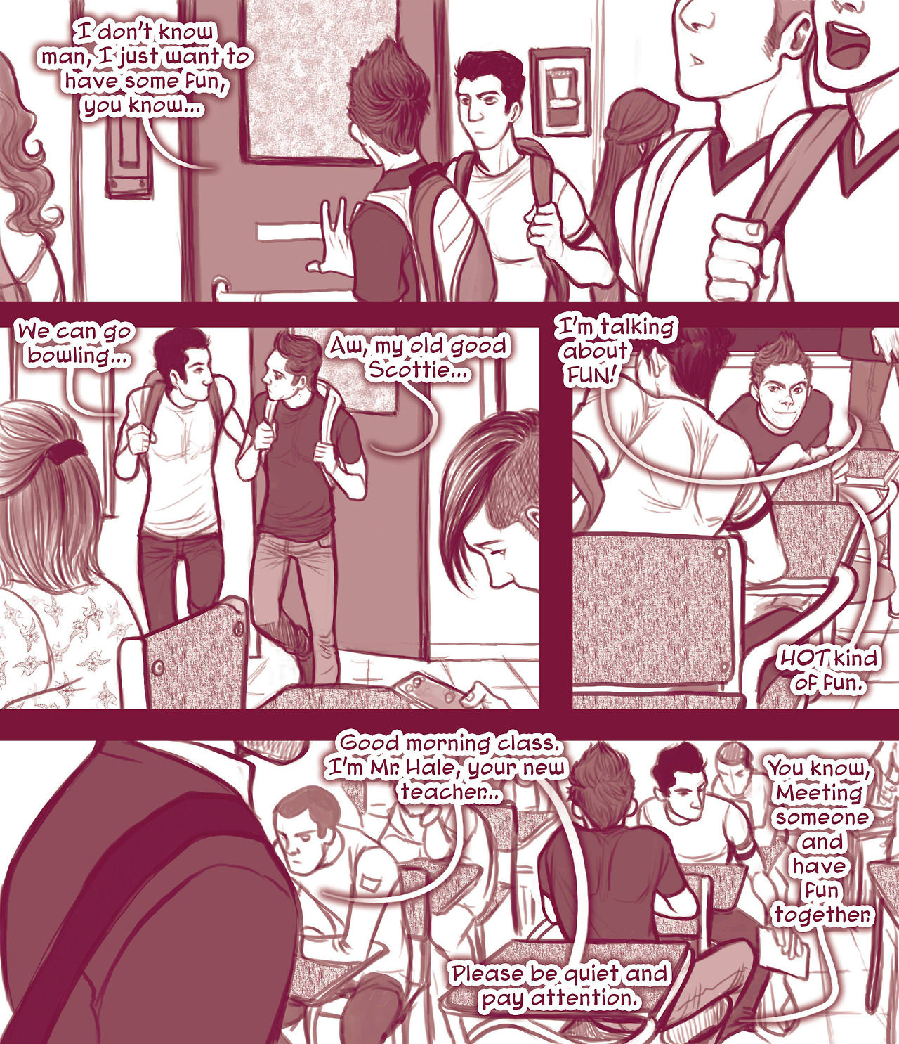 Teacher Sterek - Slashpalooza/Romax page 2 full