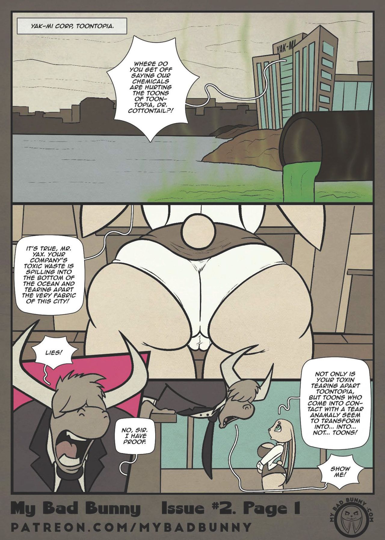 My Bad Bunny issue #2 page 1 full