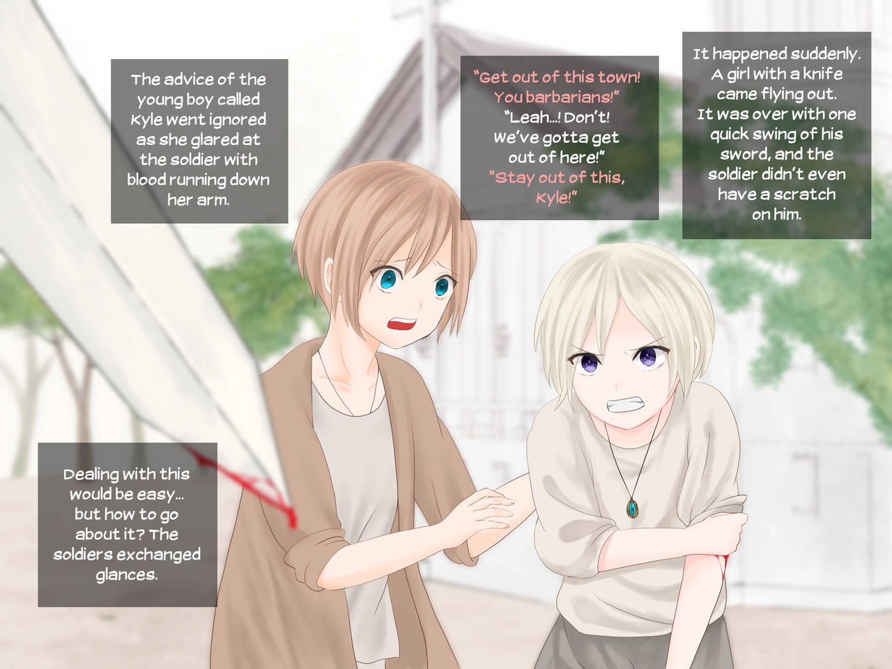 Senka Aru Machi no Sangeki | Tragedy In A War Torn Village  =7BA= page 6 full
