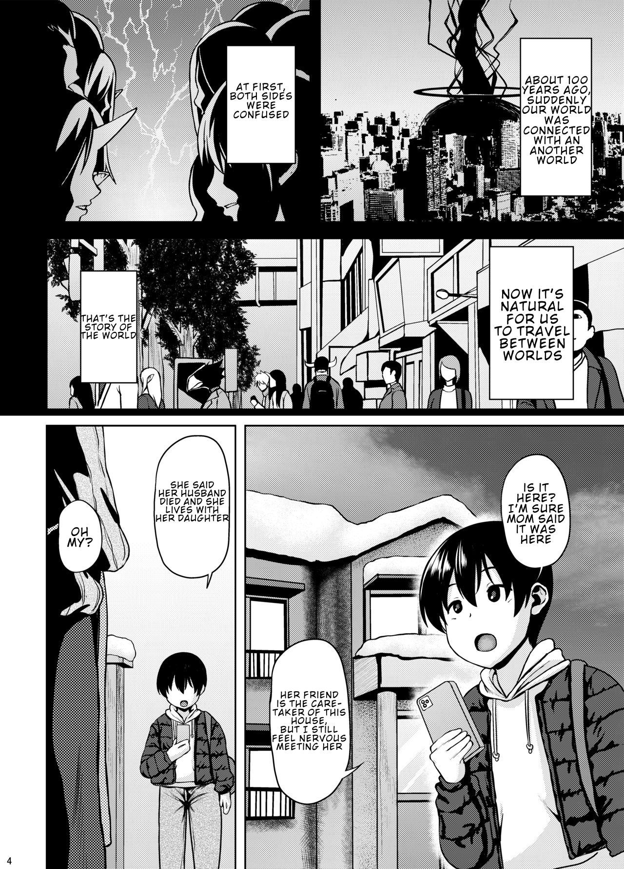 Miboujin Elf no Kanrinin-san to H Shichau Hon page 3 full