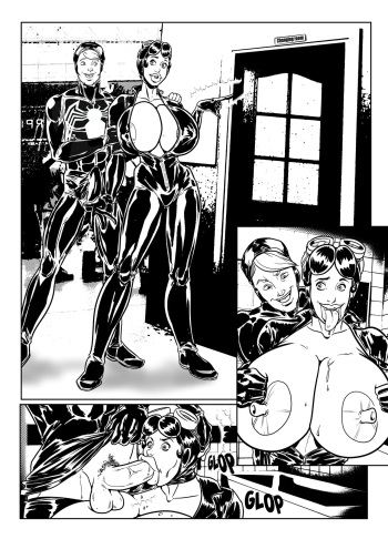 Miss Joan as Catwoman cover