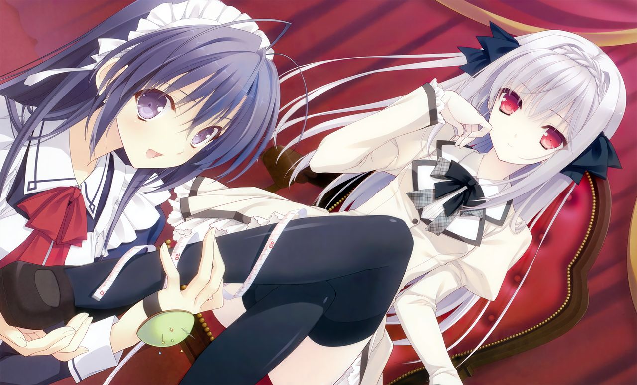 Tsuki ni Yorisou Otome no Sahou official visual fanbook page 3 full