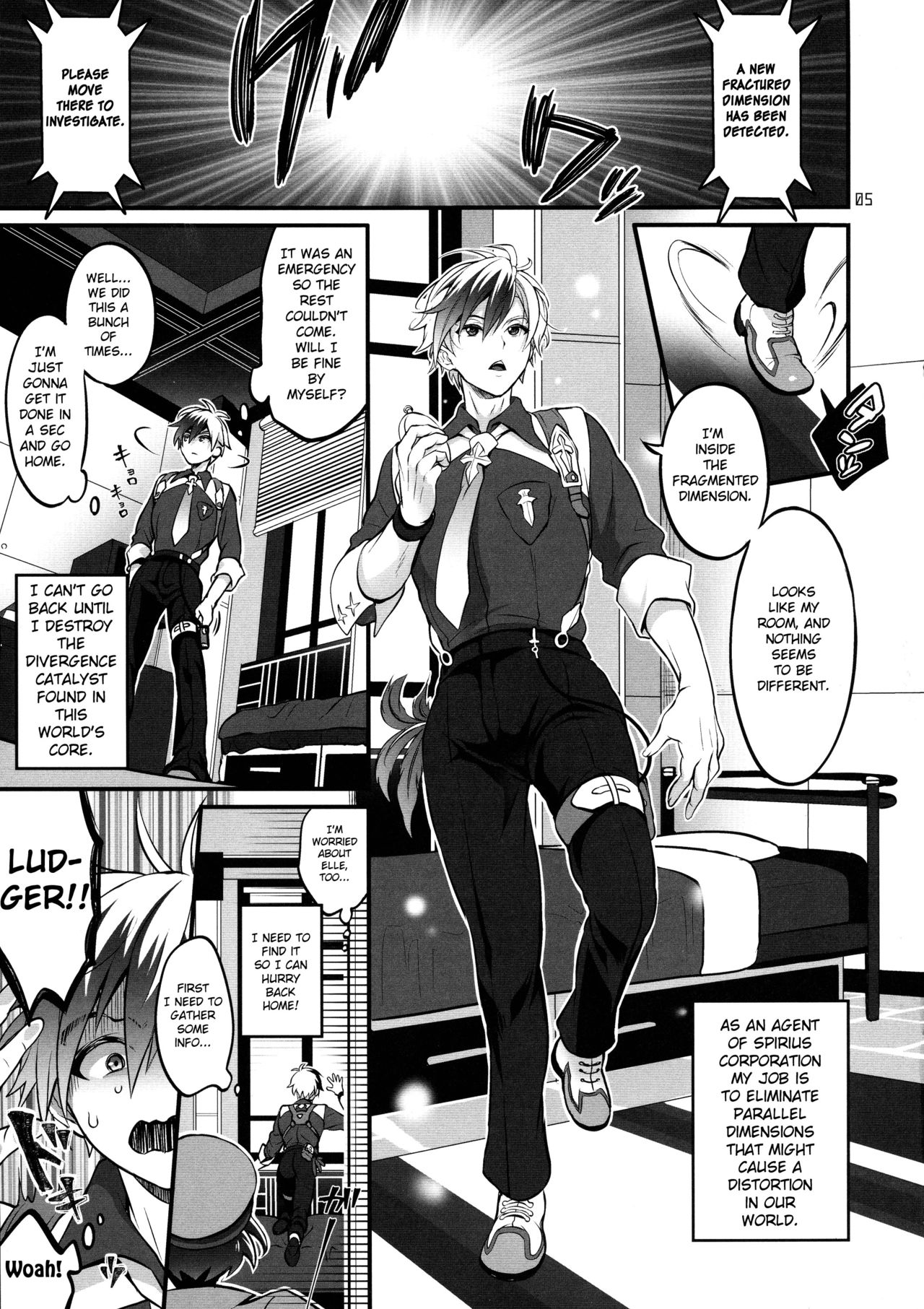 Totsu Nyuu Futanari Darake no Bunshi Sekai page 5 full