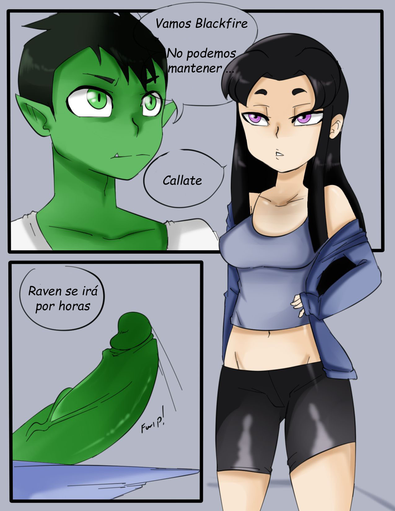 Alone with Blackfire page 1 full