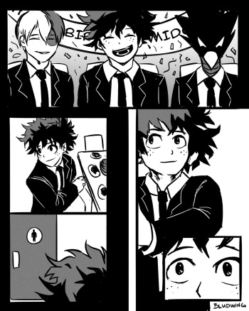 Midoriya's Birthday - Bludwing cover