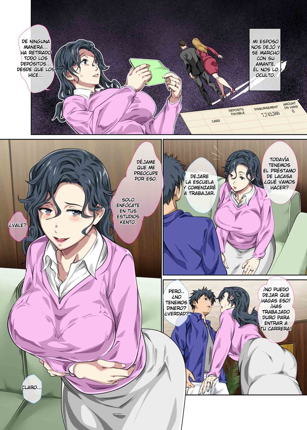Jimi dakedo Eroi Karada Shita Okaa-san o Fuuzoku Ochi Sunzen de Sukutta Boshi Soukan page 3 full