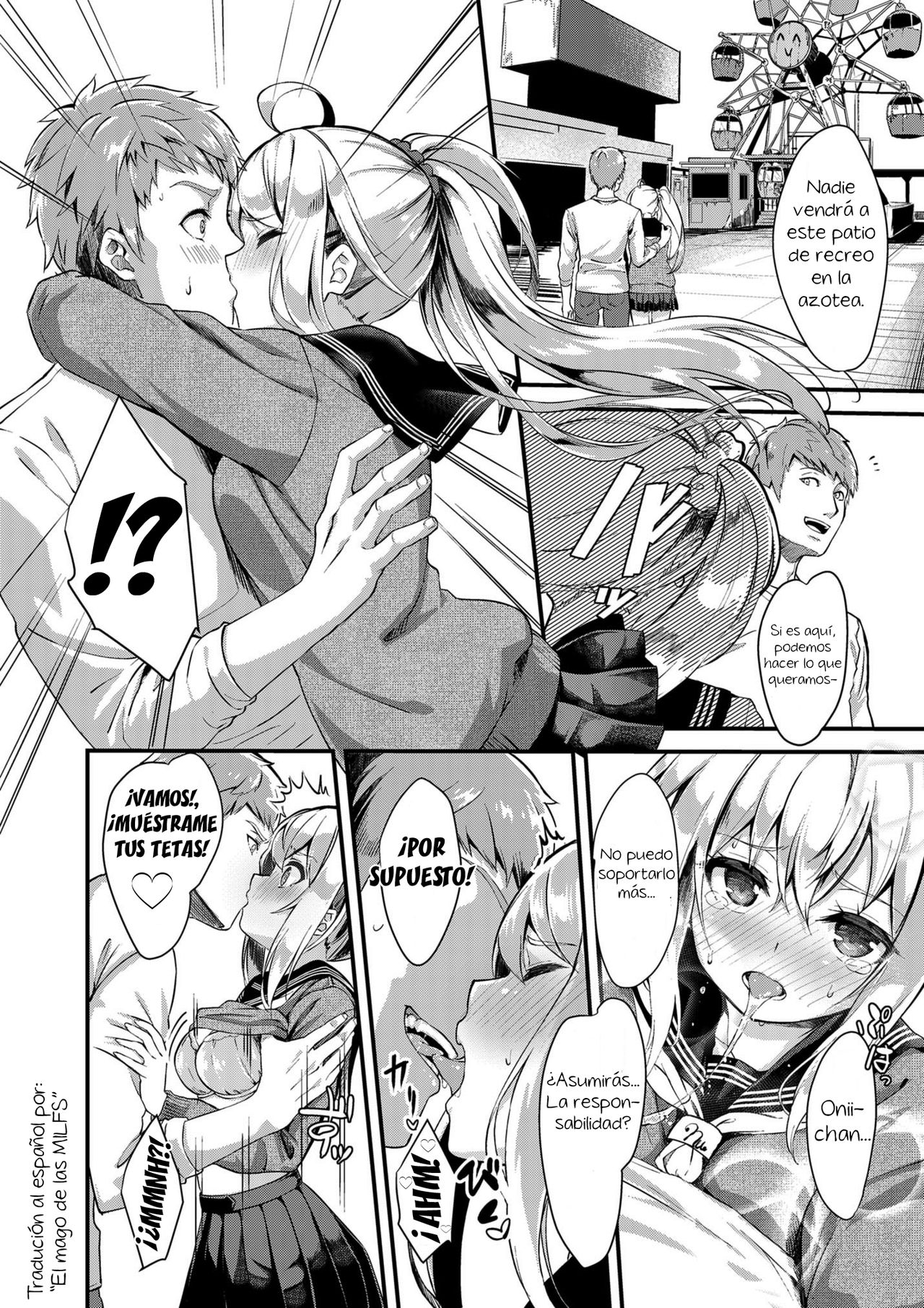 Sister Breeding 2 - Gimai Tsukimiya Mirai Aokan Choukyou Hen | Crianza de hermana 2 - Edición entrenamiento sexual al aire libre con la hermanastra Mirai Tsukimiya page 10 full