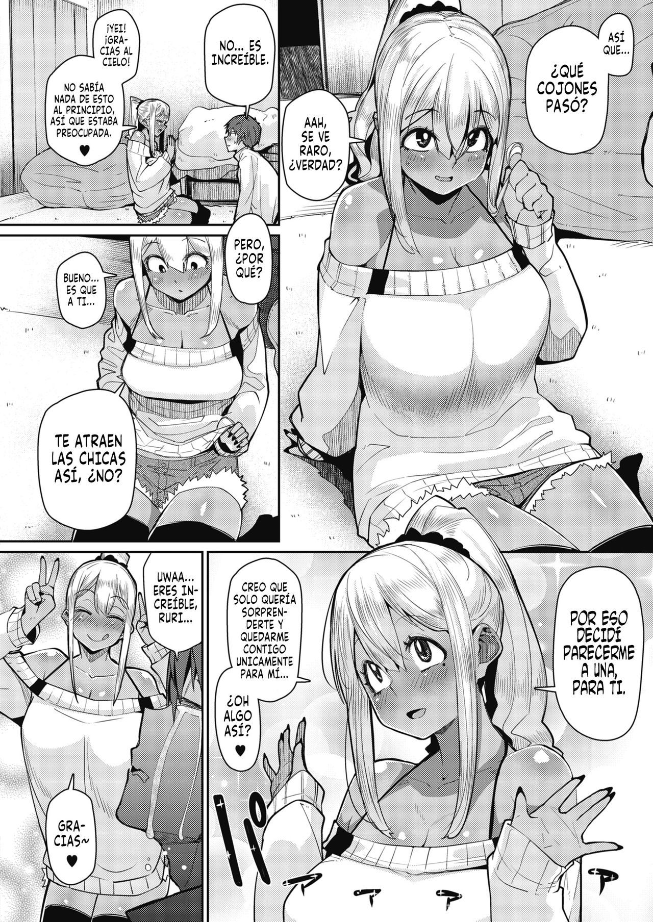 Gekkan "The Bitch" o Mita Onna no Hannou ni Tsuite | La Reacción de la Chica que vio "La Puta Mensual" page 4 full