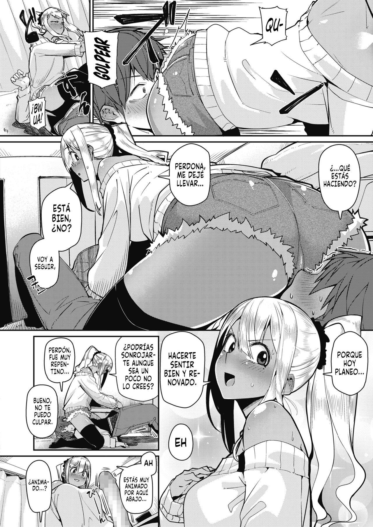 Gekkan "The Bitch" o Mita Onna no Hannou ni Tsuite | La Reacción de la Chica que vio "La Puta Mensual" page 6 full