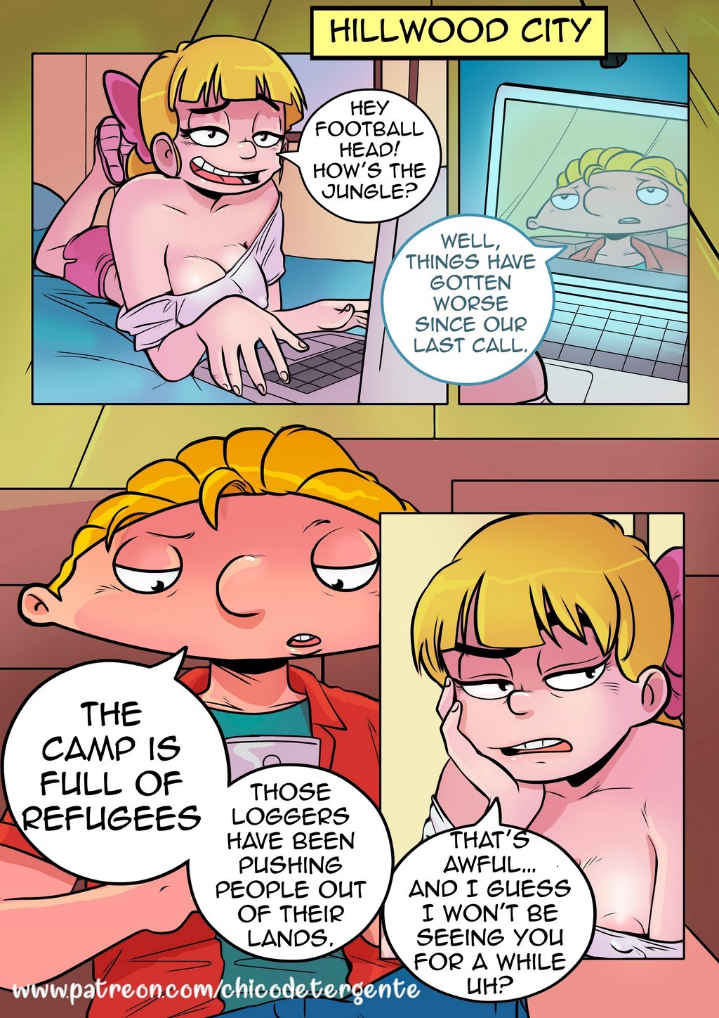 Hey Helga! Love Between Friends page 2 full