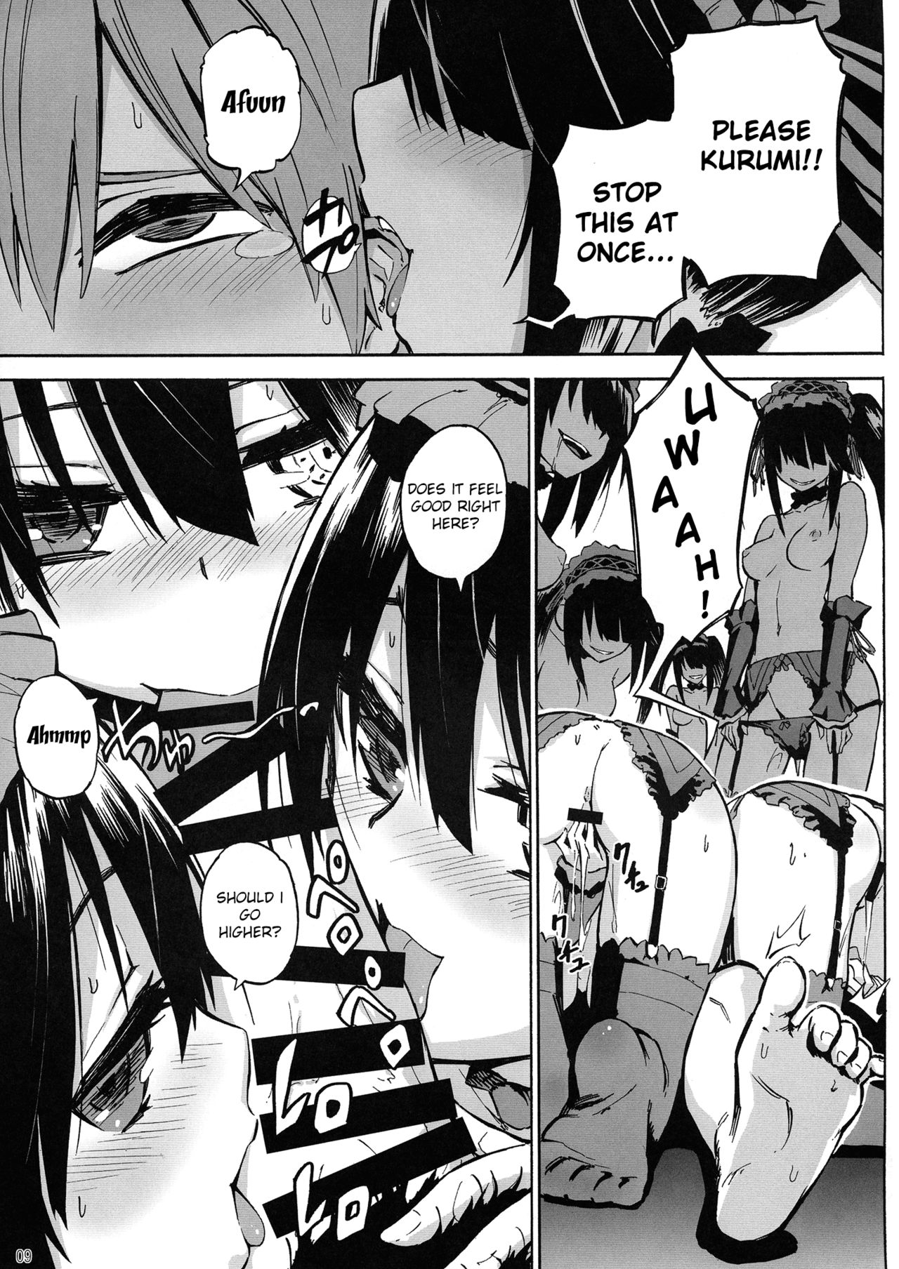 Oshokuji Kurumi-san page 9 full