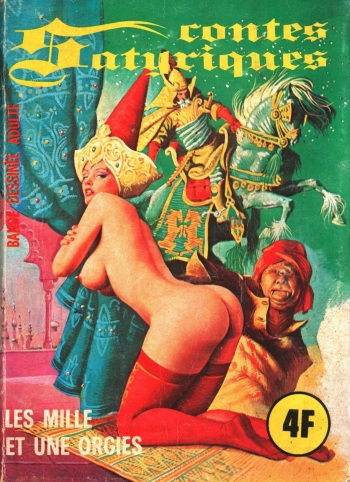 Elvifrance - Contes satyriques - 012 - Les milles et une orgies cover