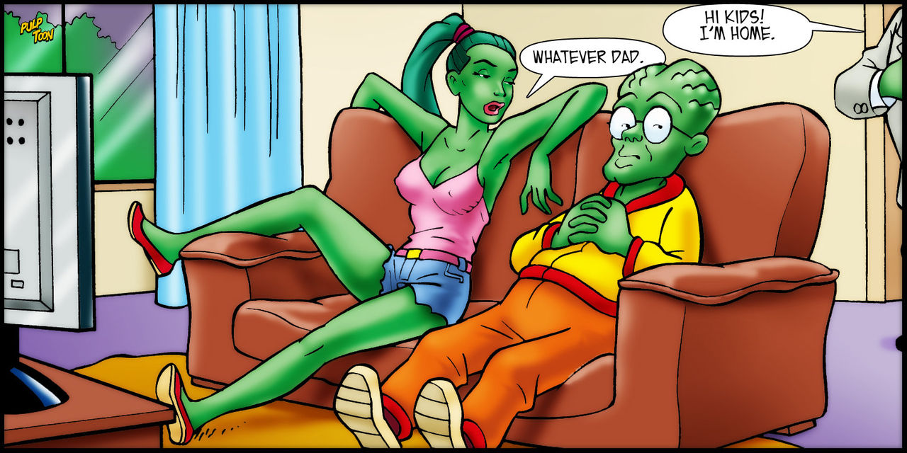 The Martian Family! - Grounded page 2 full