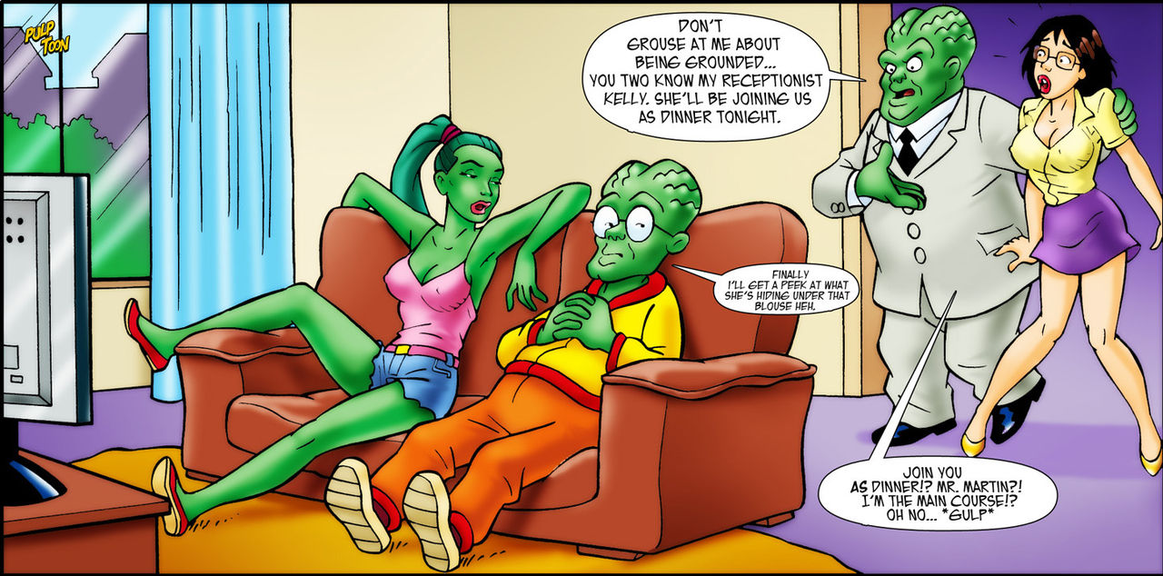 The Martian Family! - Grounded page 3 full