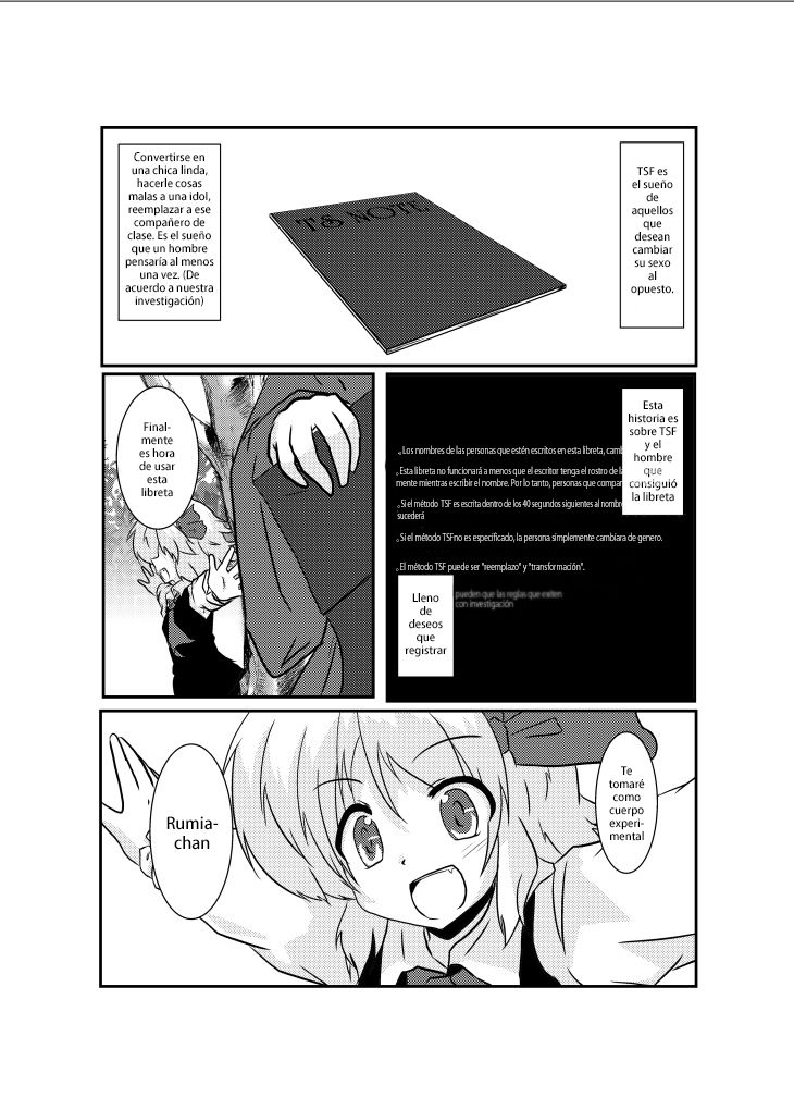 Touhou TS Monogatari ~Rumia Hen~ page 4 full