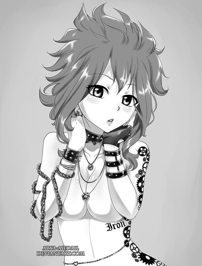 Fairy Tail Girl Tattoo page 7 full