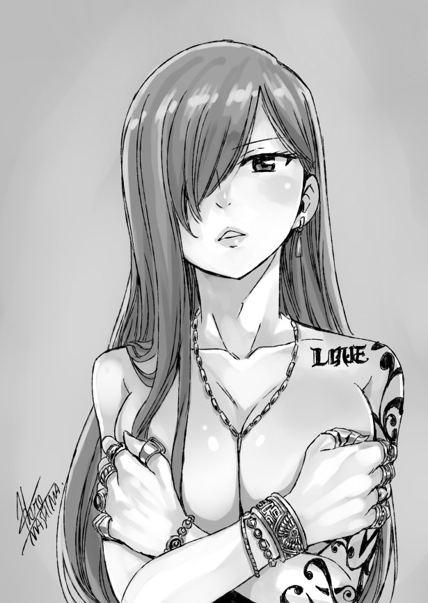 Fairy Tail Girl Tattoo page 9 full