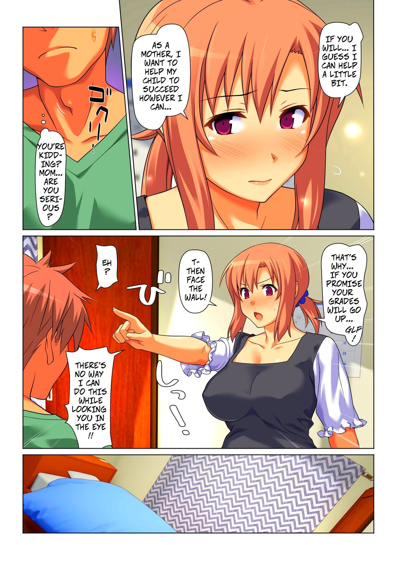 Seiseki UP o Jouken ni Mainichi Nuite kureru Okaa-san | Mom Will Put Out Everyday On The Condition That His Grades Improve page 7 full