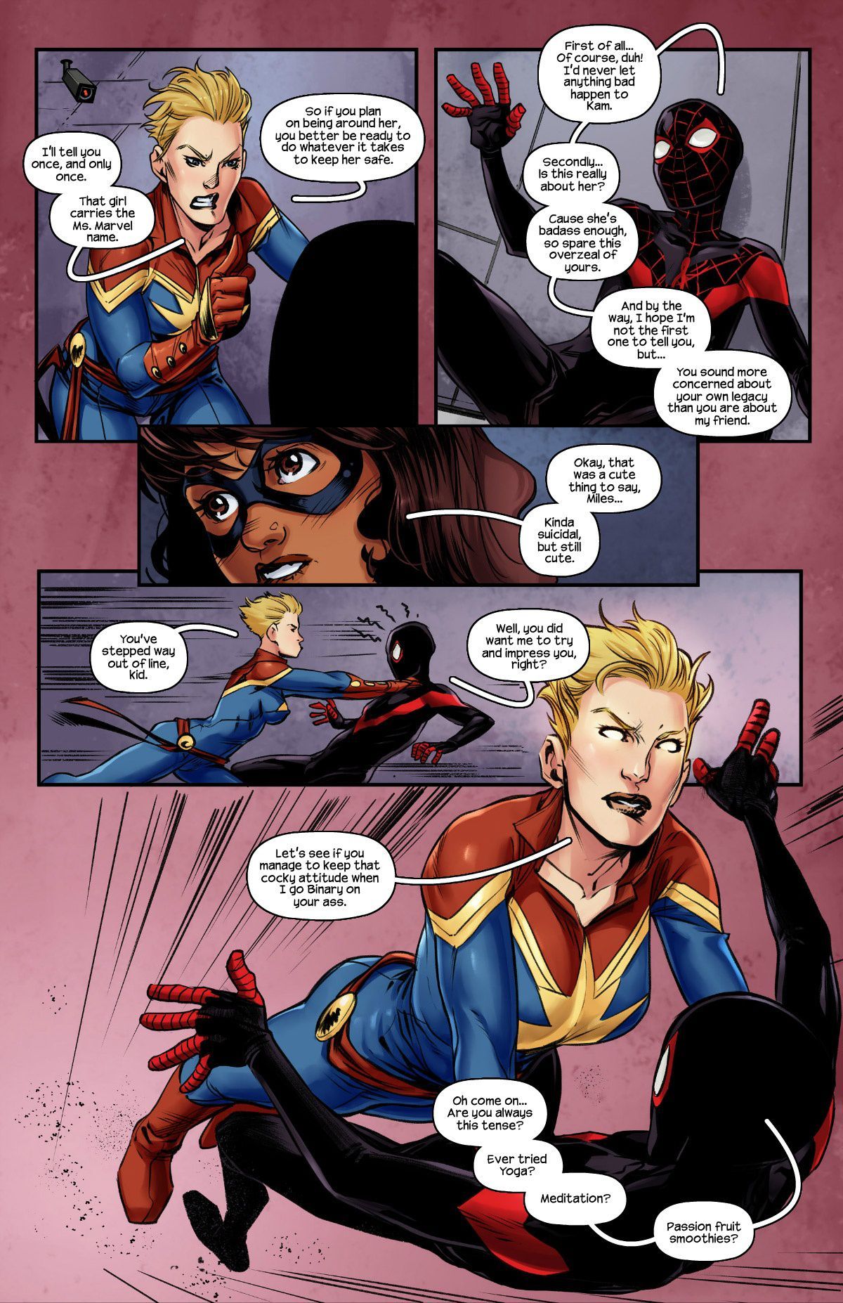 - Ms.Marvel/Spiderman 2 page 4 full