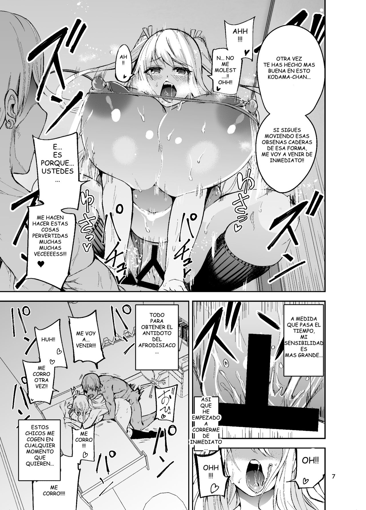 TS Musume Kodama-chan to H! Sono 2 | TS Girl Kodama-chan and Ecchi! Part 2 page 8 full