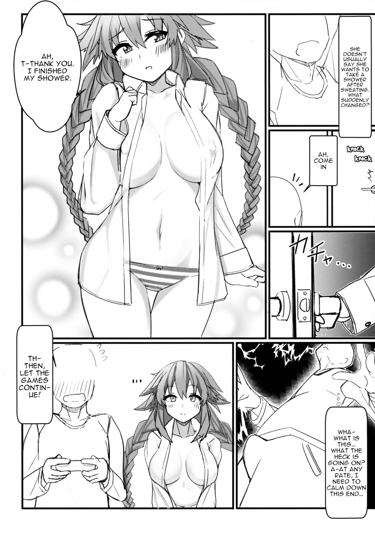 Tomodachi Ijou Koibito Miman no Neptune to Ecchi Shichau Hon page 7 full