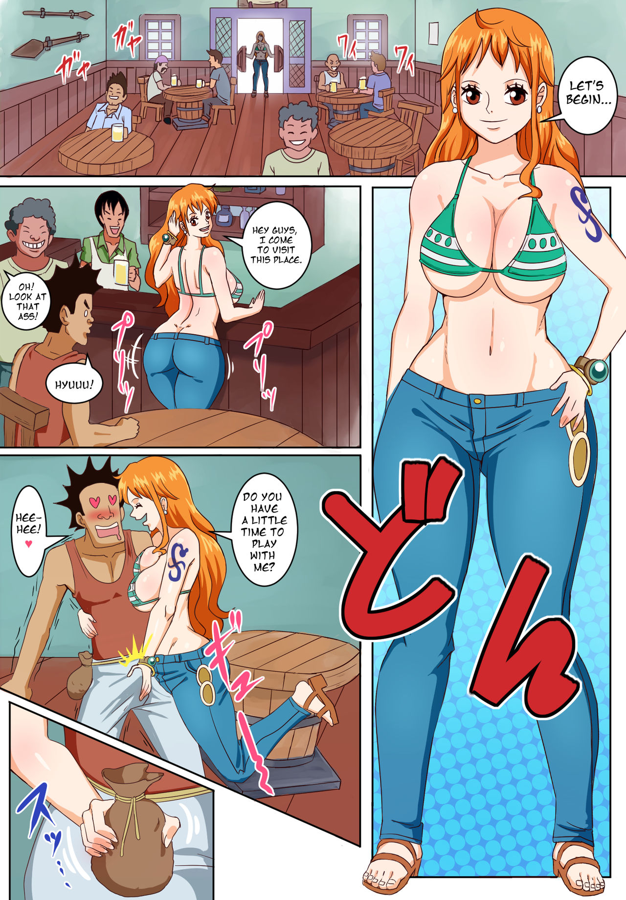 Pirate Girls At The Bar page 3 full