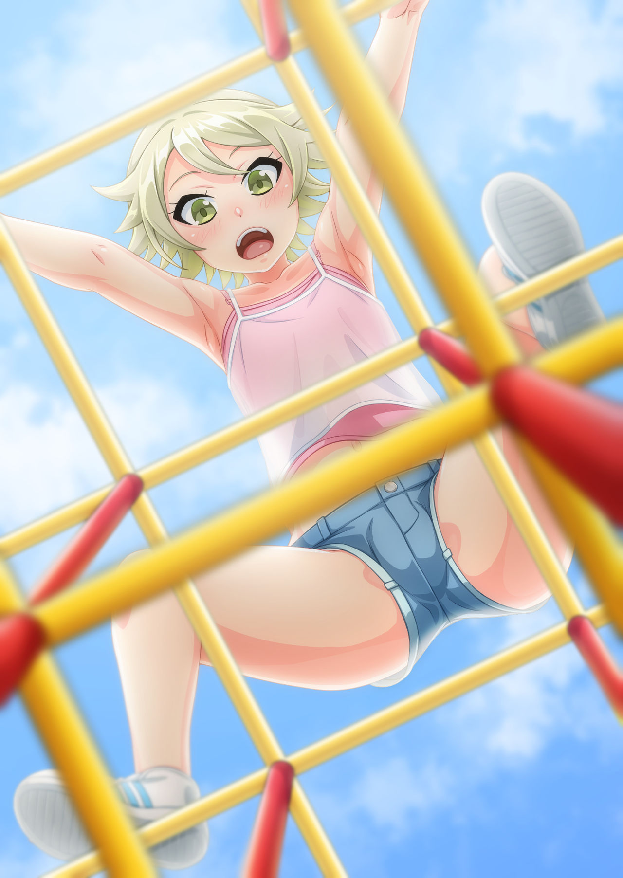 Onnanoko ga Yuugu de Asonderu dake page 10 full