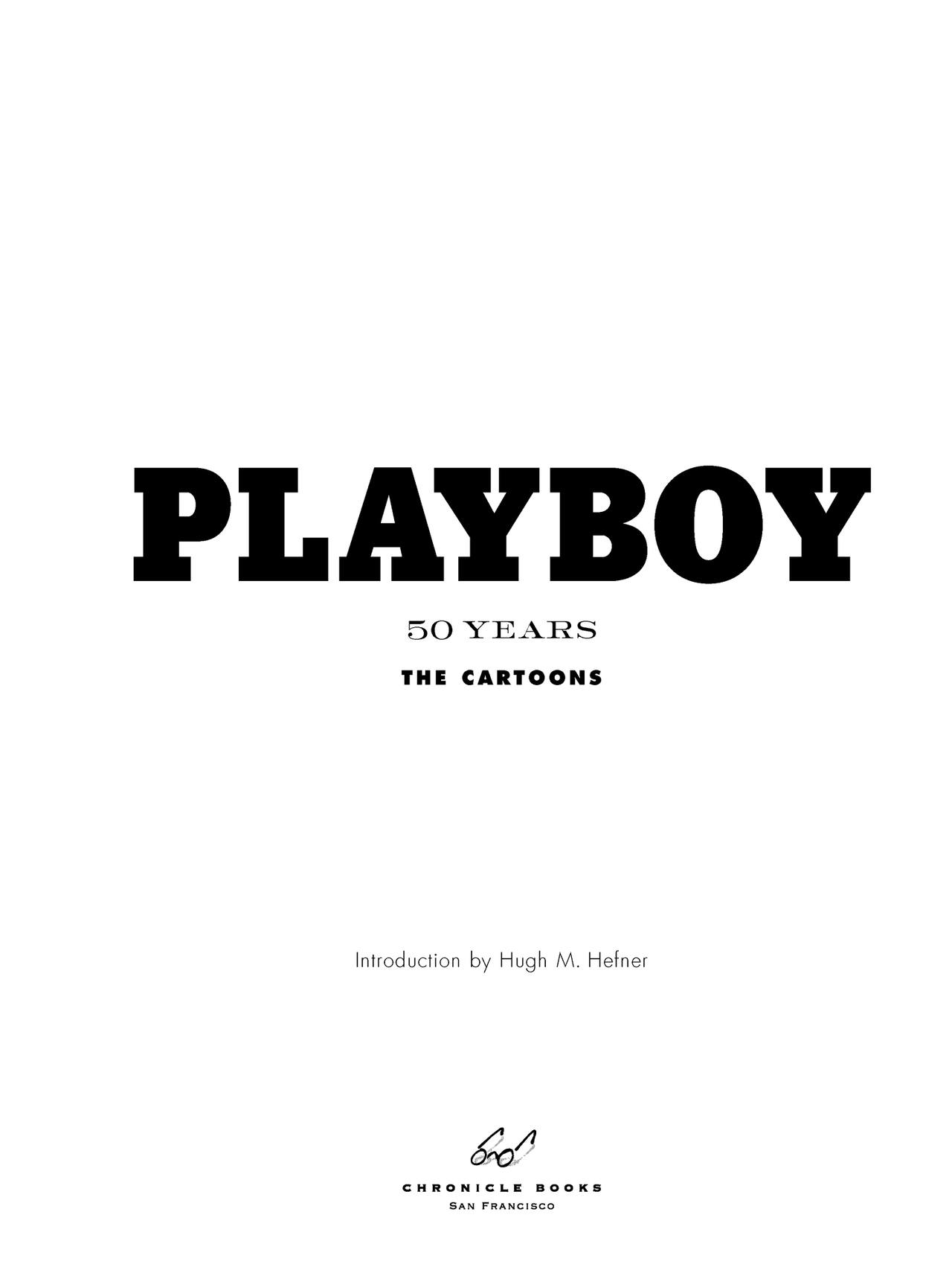 Playboy 50 Years The Cartoons page 1 full