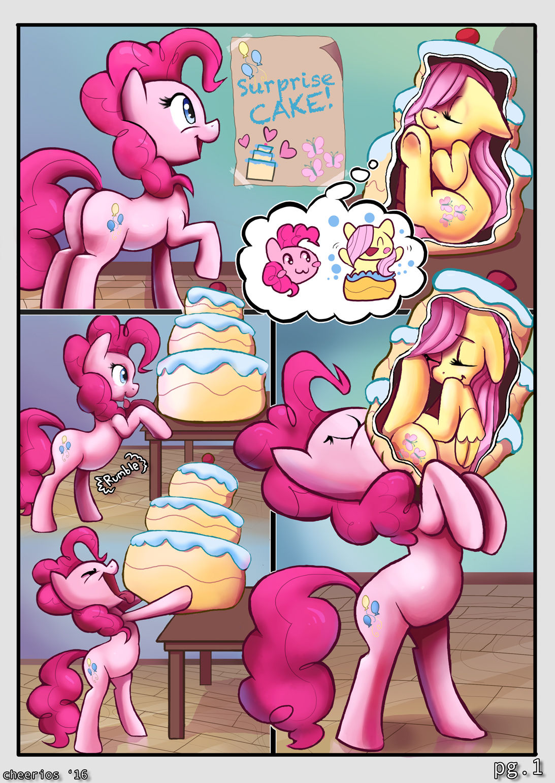 Pinkie Pie Vore Art Collection page 7 full