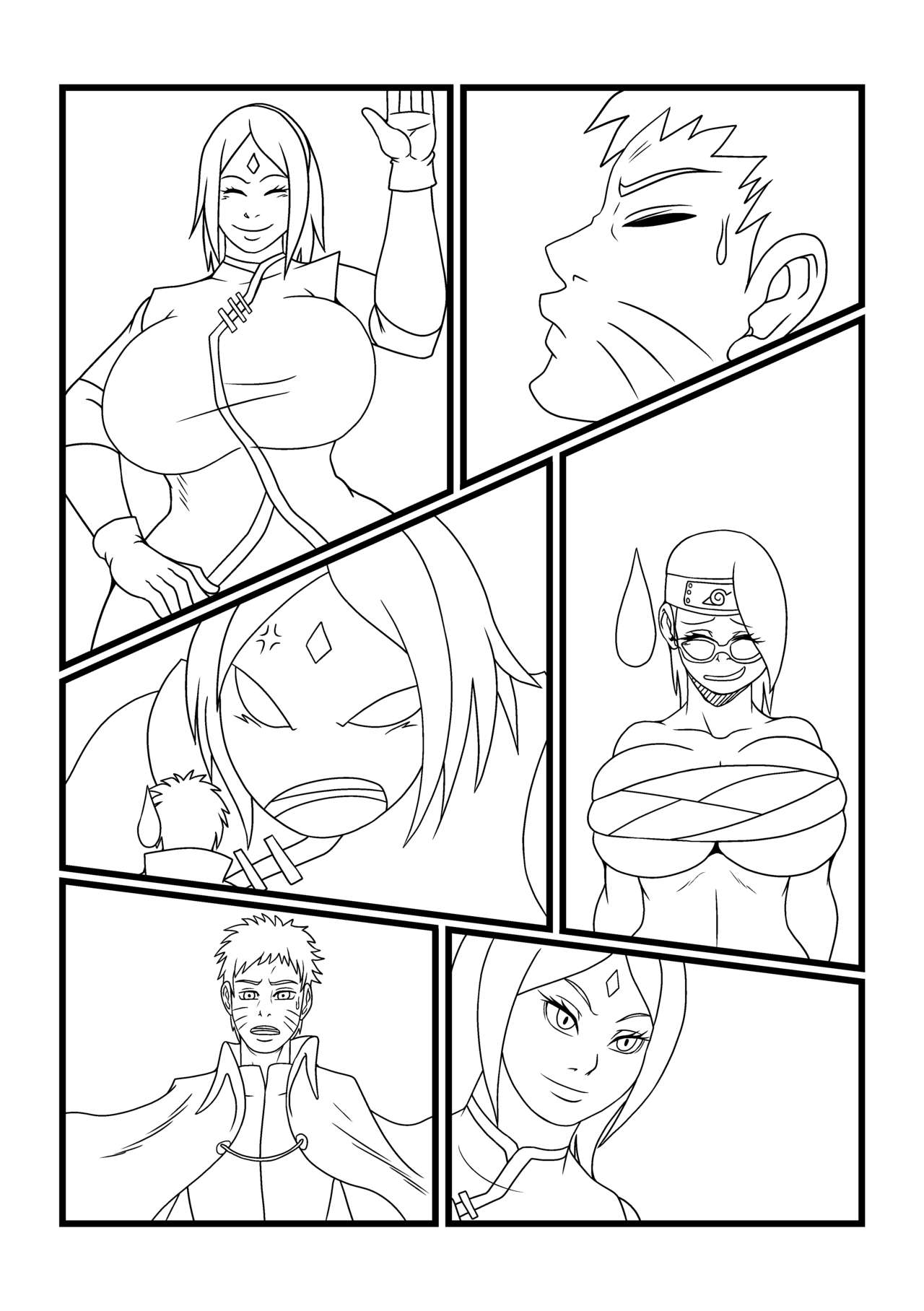 Ultimate Sex Ninja page 9 full