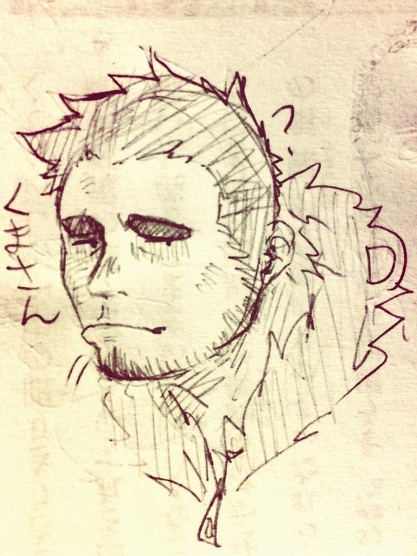 興奮するとケモ人外になっちゃうマッチョと恋愛する漫画の落書き詰め page 4 full