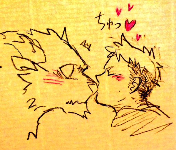 興奮するとケモ人外になっちゃうマッチョと恋愛する漫画の落書き詰め page 8 full