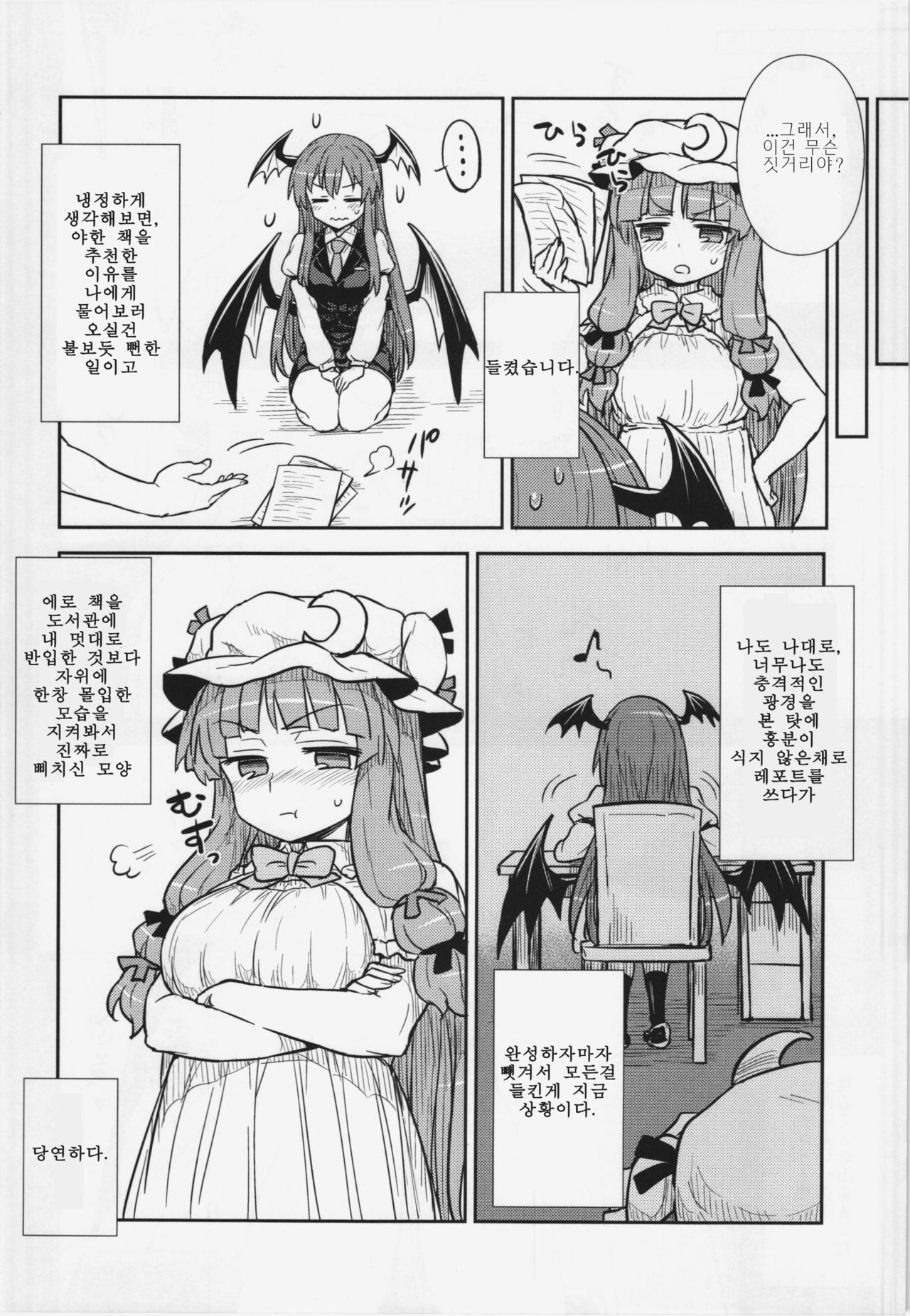 Koakuma no Patchouli Kansatsuki | 소악마의 파츄리 관찰기 page 8 full