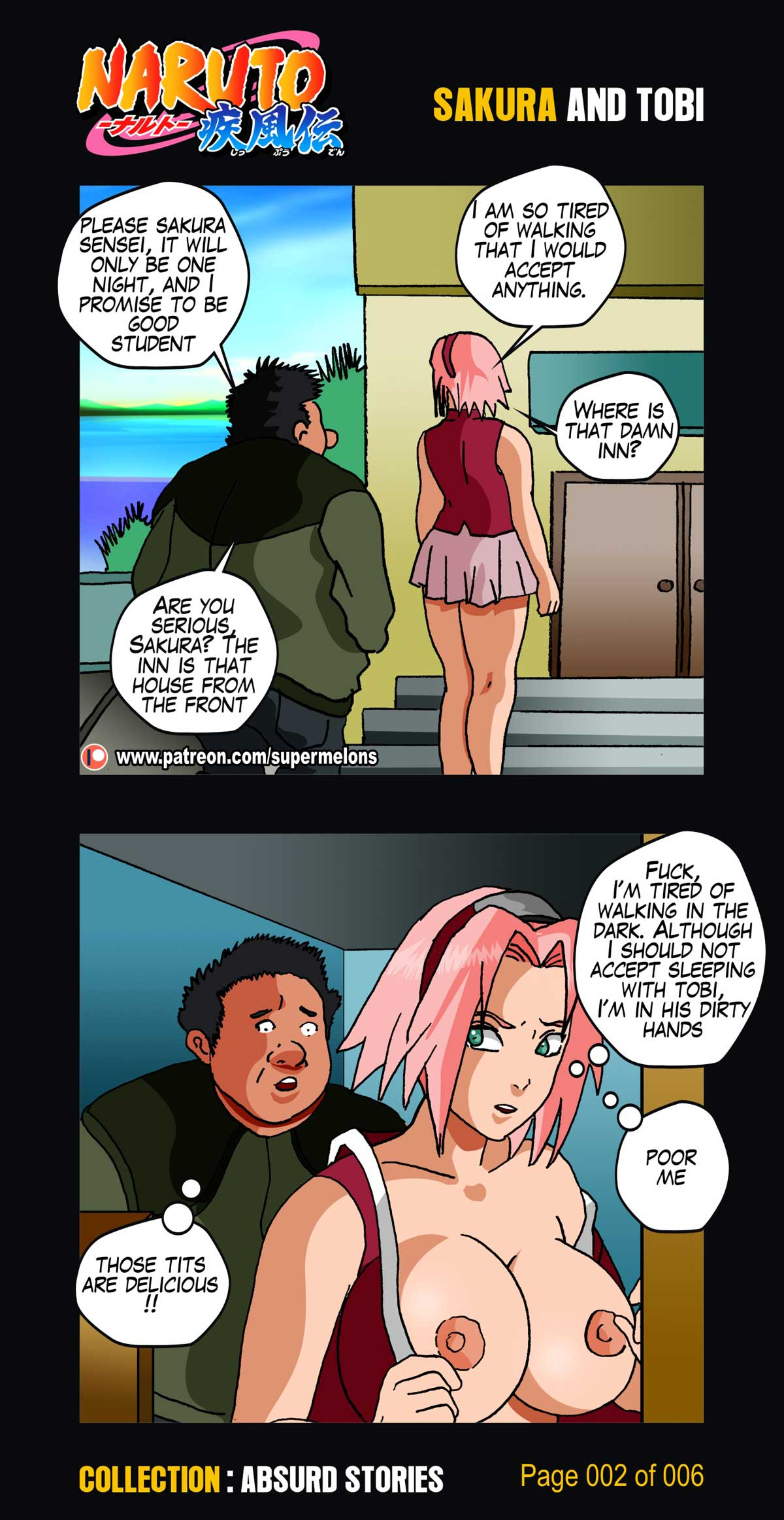 Sakura and Tobi page 2 full