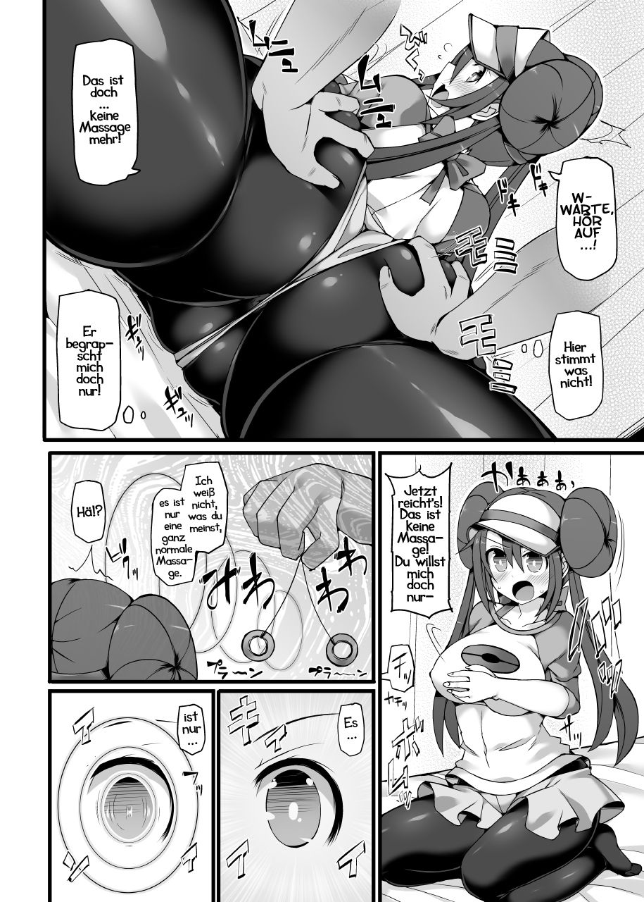 Pokemon Trainer Mei Kyousei Saiin Massage ~Seikan Kaihatsu Dosukebe Massage Acme~ | Rosy und die Hypnosemassage page 9 full