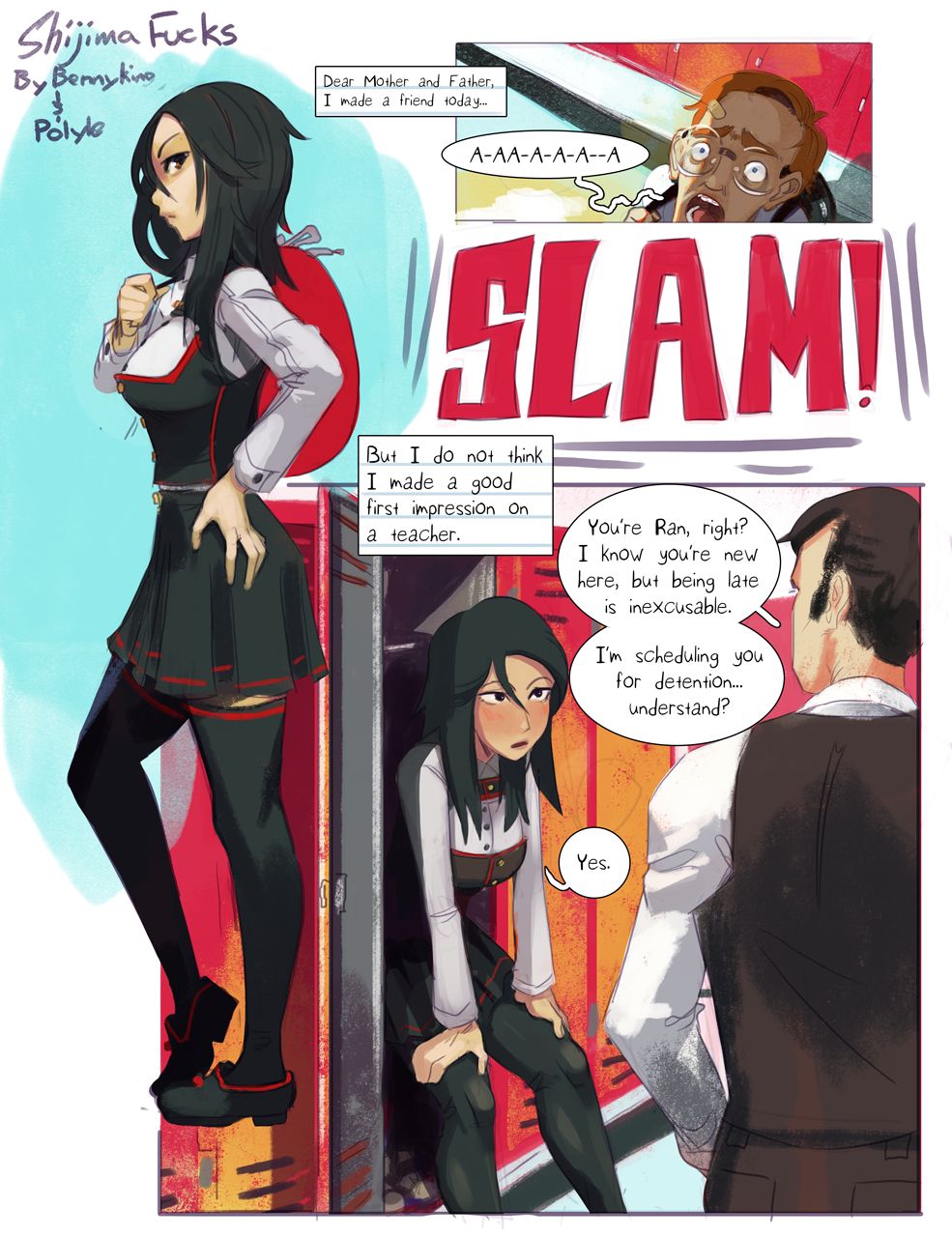 Shijima writes Home page 2 full