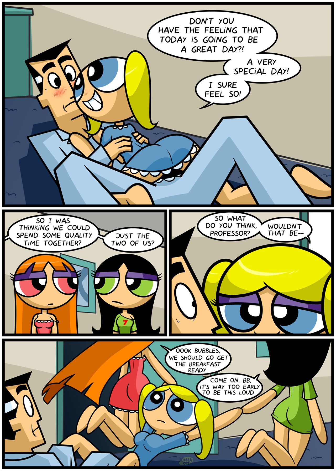 Bubbles' Glee page 3 full